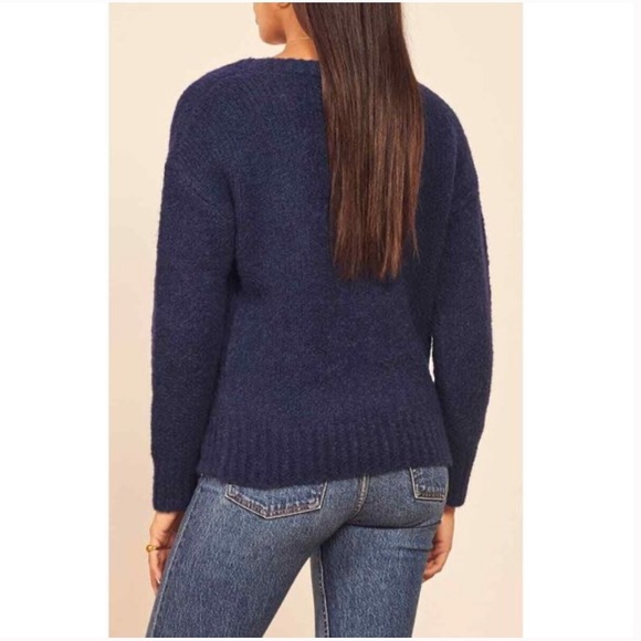 NEW! Reformation Amelia Alpaca Sweater - Picture 4 of 8